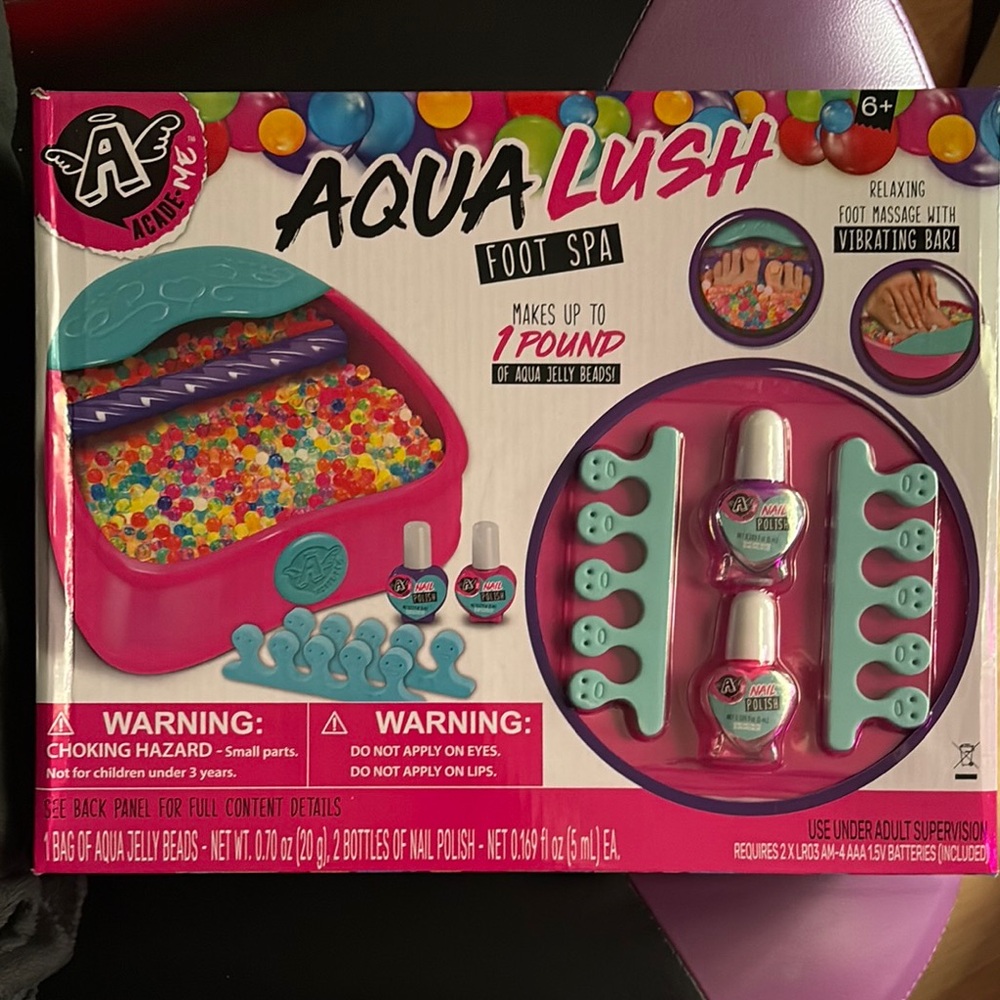 Aqua Lush Foot Spa with Vibrating Bar